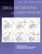 Drug Metabolism and Disposition: 37 (3)