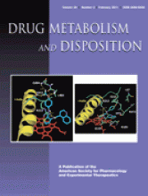 Drug Metabolism and Disposition: 39 (2)