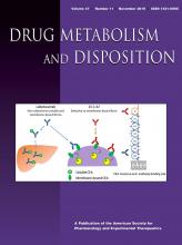 Drug Metabolism and Disposition: 47 (11)