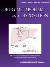 Drug Metabolism and Disposition: 52 (8)